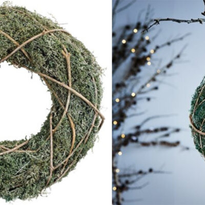 Novogodišnji venac 35cm Beur