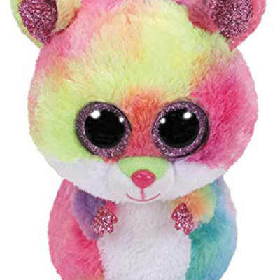 TY Beanie Boos Plišane igračke - Šareni hrčak Rodney MR36214