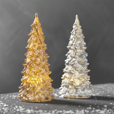 Novogodišnja LED svetleća jelka 17cm Astor