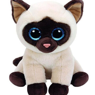TY Beanie Boos Plišane igračke - Sijamska mačka Jaden 15cm MR42129