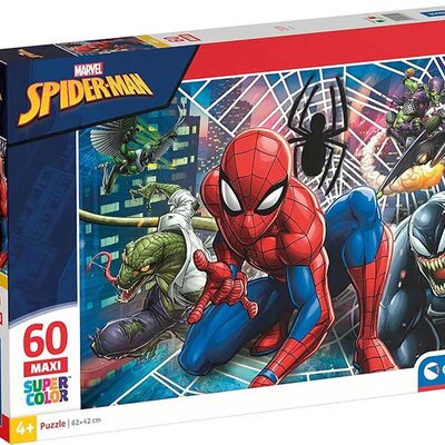 Puzzle slagalice za decu 60 maxi delova Spiderman Clementoni 26444