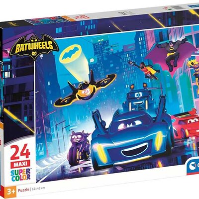Puzzle slagalice za decu 24 maxi dela Batwheels Clementoni 28522
