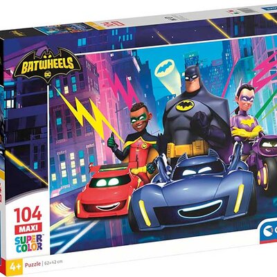 Puzzle slagalice za decu 104 maxi dela Batwheels Clementoni 25761