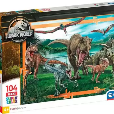 Maxi puzzle slagalice za decu 104 dela Jurassic World Clementoni 23770