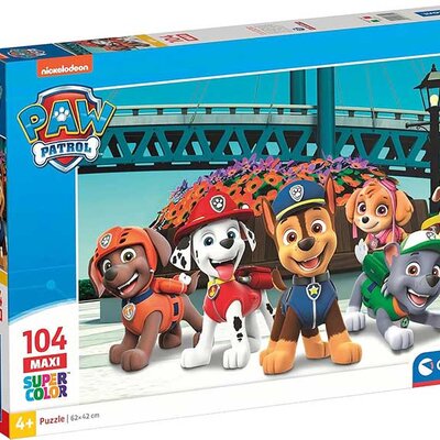 Maxi puzzle slagalice za decu 104 dela Paw Patrol Clementoni 23755