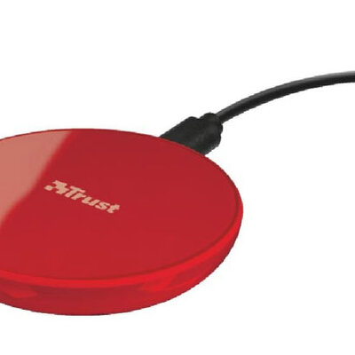 Bežični punjač za mobilni telefon Trust Primo 10 Crveni 22863