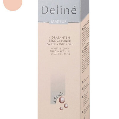 Deline make up - tečni puder za lice Florida 3 50 ML