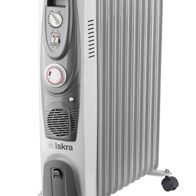 Iskra Uljni radijator sa ventilatorom i 11 rebara YL-B07FT-11