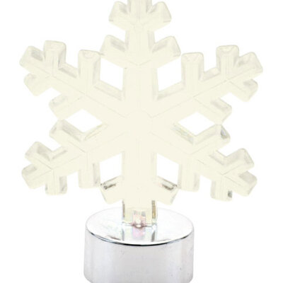 Novogodišnji LED akrilni ukras Pahulja CDM8/F