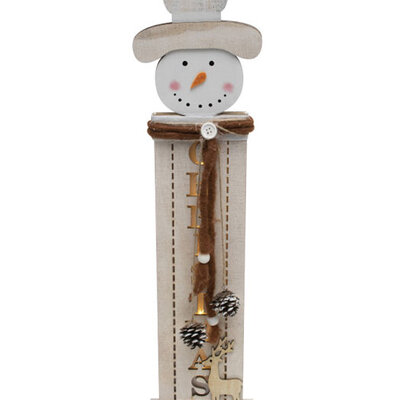 Novogodišnji LED ukras Sneško Belić 62cm KAD62