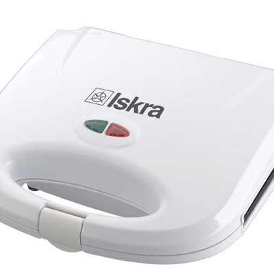 Iskra sendvič toster 800W MG-2-WH