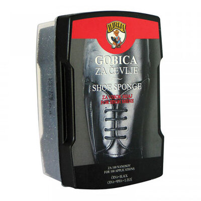 Ilirija sunđer za cipele - Crni 