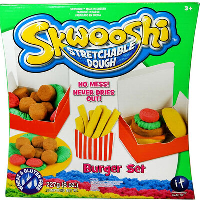 Skwooshi Masa za modelovanje Set za pravljenje burgera 30021