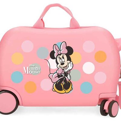 Dečiji putni kofer za vožnju Disney Minnie Coquette 43110