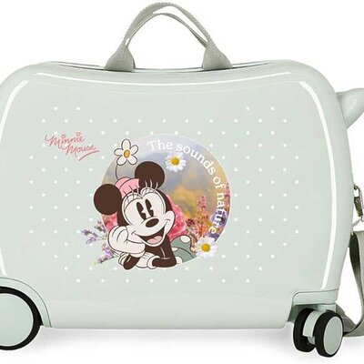 Dečiji putni kofer za vožnju Disney Minnie Wild nature 29698