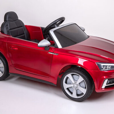 Automobil na akumulator Audi S5 Cabriolet crveni