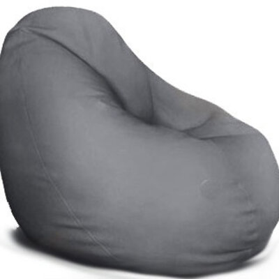 Lazy Bag Fotelja Šoteks Tamno siva L