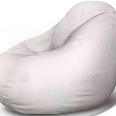 Lazy Bag Fotelja Šoteks Bela L