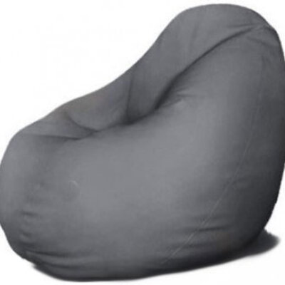 Lazy Bag Eko Koža Tamno siva L