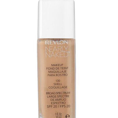 Revlon Nearly Naked tečni puder Shell 130