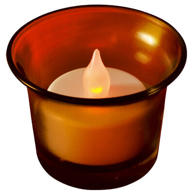 LED sveća u čašici Orange CDG1/OR