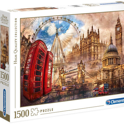 Clementoni Puzzle 1500 delova Vintage London 31807