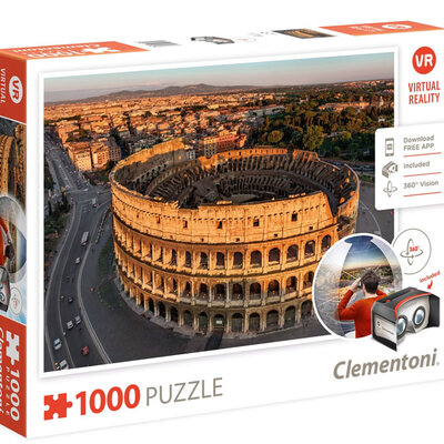 Clementoni Virtual Reality Puzzle 1000 delova Rim 39403