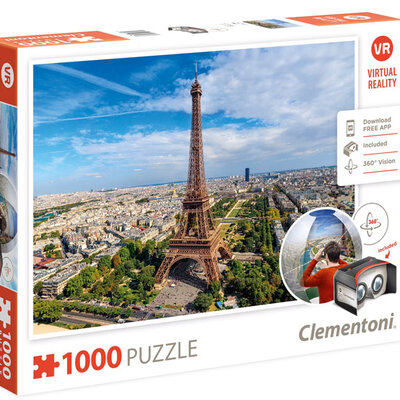Clementoni Virtual Reality Puzzle 1000 delova Pariz 39402
