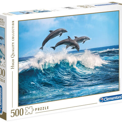 Clementoni Puzzle 500 delova Delfini 35055