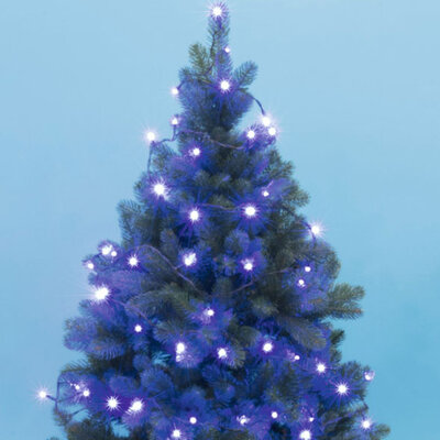 Novogodišnje lampice za jelku sa 50 plavihLED dioda KII50/BL