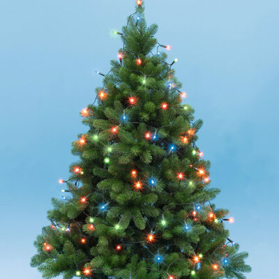 Novogodišnje lampice za jelku 200 višebojnih LED dioda KII200/M