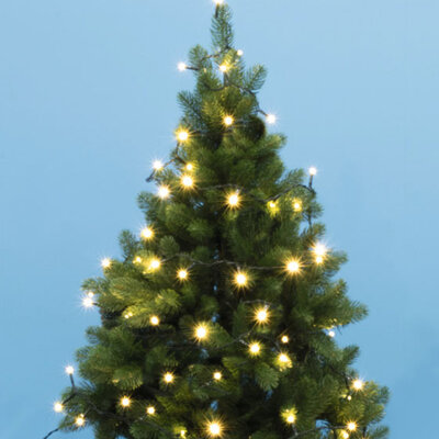 Novogodišnje lampice za jelku 100 toplo belih LED dioda KII100/WW