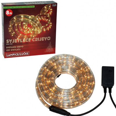 Svetleće crevo 8 m - spoljna i unutrašnja upotreba 