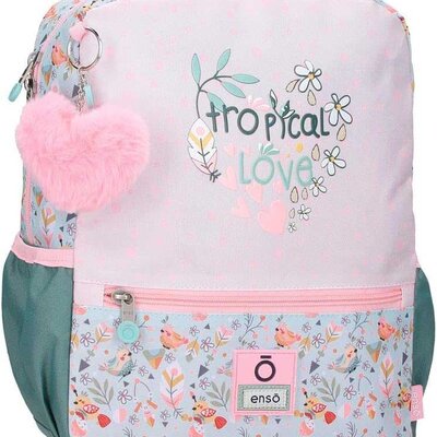 Ranac za vrtić ili modni ranac za devojčice 32cm Enso Tropical Love 96423