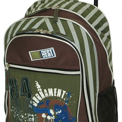 Školski ranac sa točkićima i teleskopskom ručkom