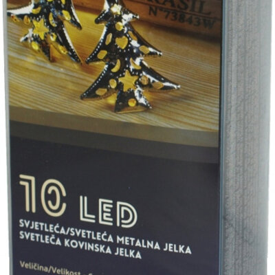 LED svetleće metalne jelkice