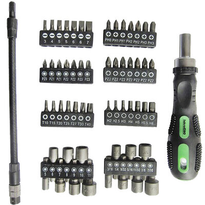 Iskra Garnitura bitova odvijača sa ručkom HTS-58