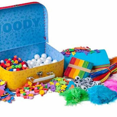 Woodyland Dečija kreativna igračka - Kofer pun ideja 91845