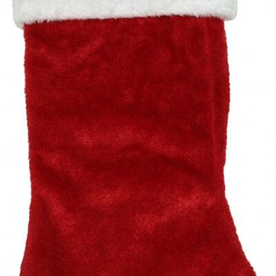 Plišana Božićna čizma za poklone 47 cm