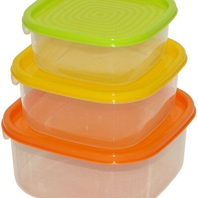 Plastične posude za namirnice set 3 komada