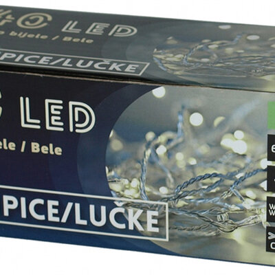 Novogodišnje LED lampice na baterije 40 kom