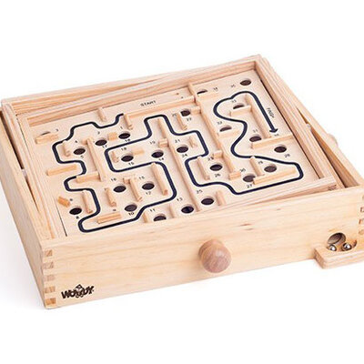 Woodyland igračka - Drveni lavirint sa kuglicama 90915