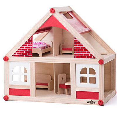 Woodyland Kućica sa lutkama i nameštajem 91328