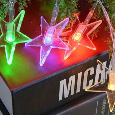 LED svetleće zvezdice 5 cm 20 kom