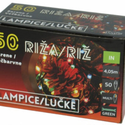 Lampice Za Jelku 50 Multikolor Sijalica