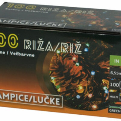 Lampice Za Jelku 100 Sijalica Multikolor