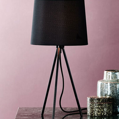 Stona lampa Herluf Black
