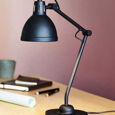 Stona lampa Patrick Black