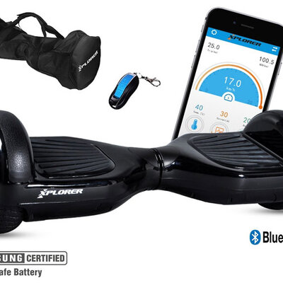 Hoverboard Xplorer City 6,5 Black V3