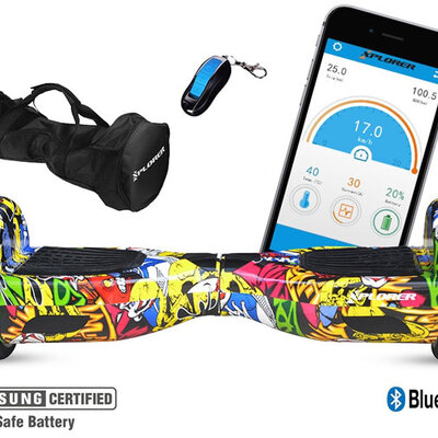 Hoverboard Xplorer City 6,5 Hip-Hop V3